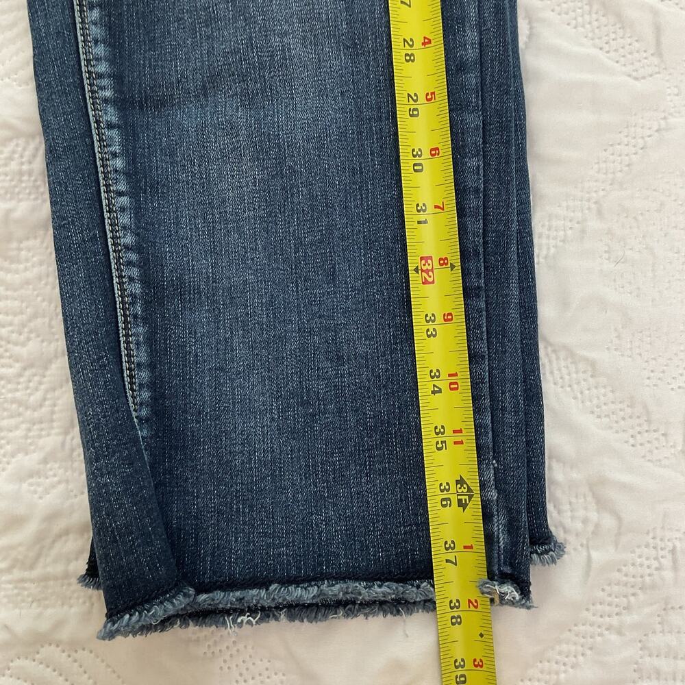Maunces Dark Blue Denim Classic Jeans Womens 20W - Picture 8 of 12